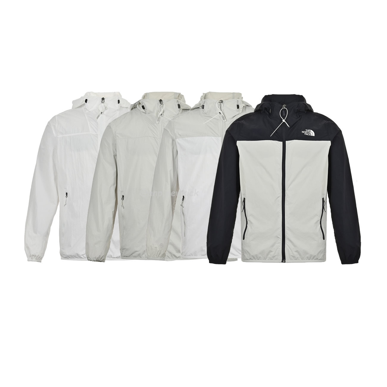 The North Face M Upf Wind Jacket Outdoor Sports Thin Hooded Breathable Windproof And Sun Proof Clothing (1) - newkick.vip